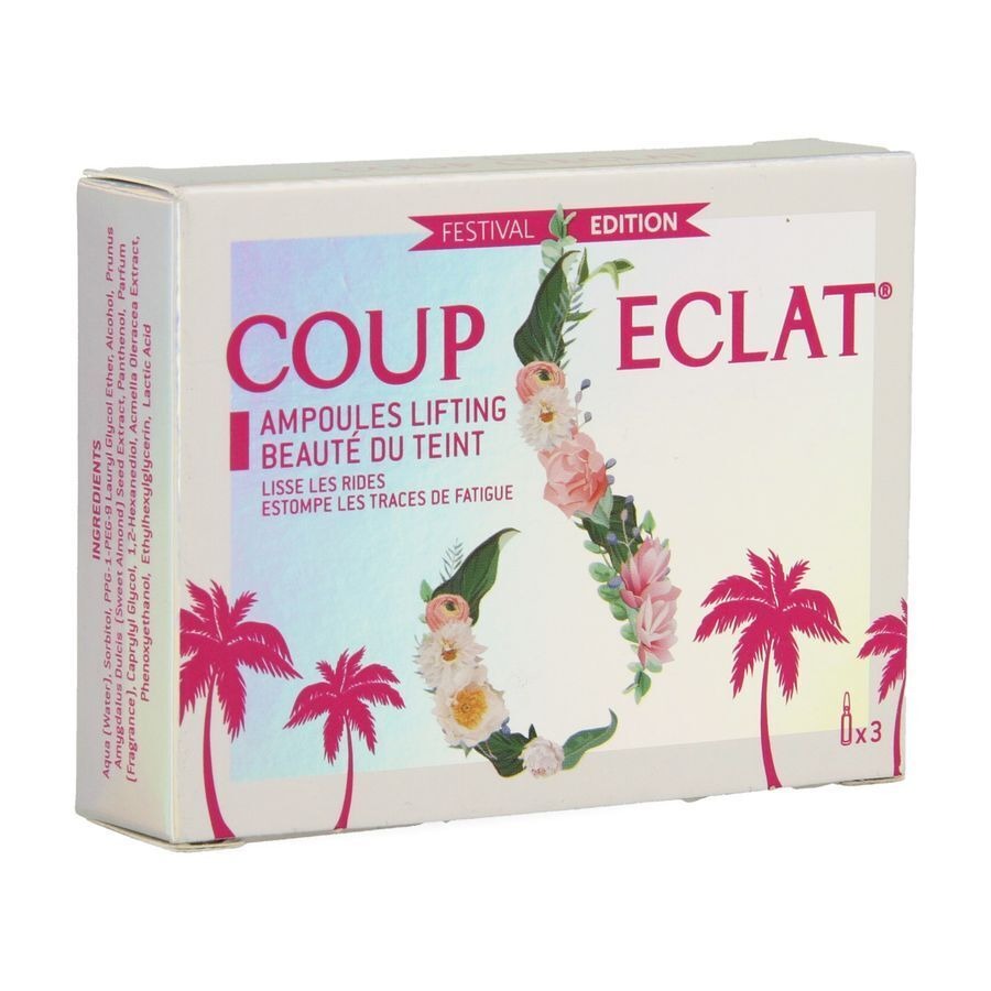 Coup D'eclat Lifting Ampullen Festival Edit. 3x1ml