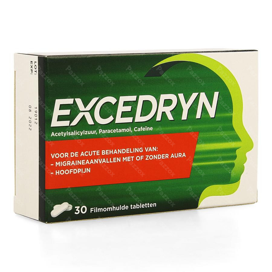 Excedryn Migraine en Hoofdpijn 30 Tabletten 
