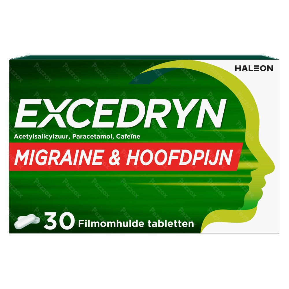 Excedryn Migraine en Hoofdpijn 30 Tabletten 