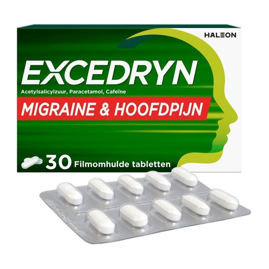 Excedryn Migraine en Hoofdpijn 30 Tabletten 