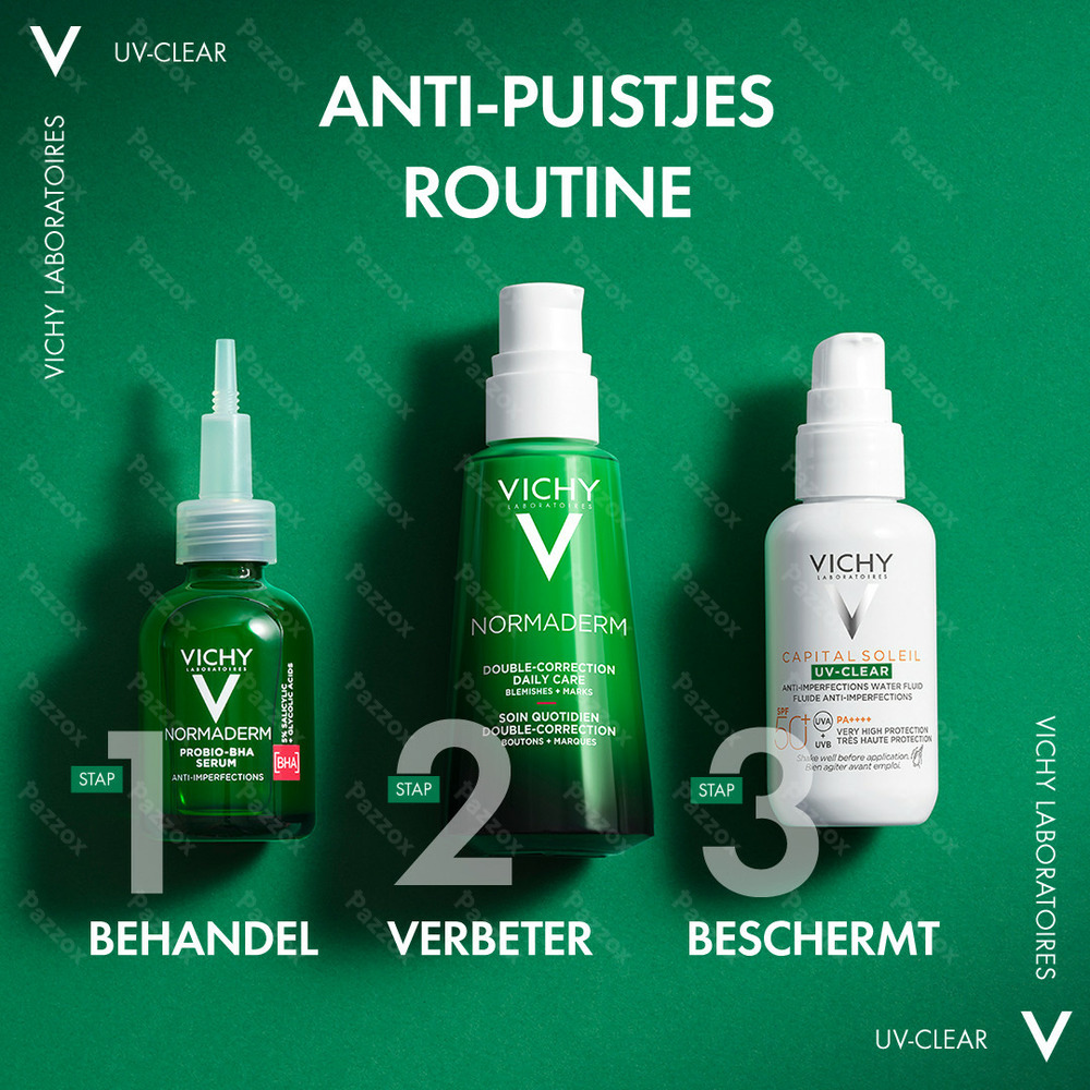 Vichy Normaderm Phytosolution Dagelijkse Verzorging - Acnegevoelige Huid - 50 ml