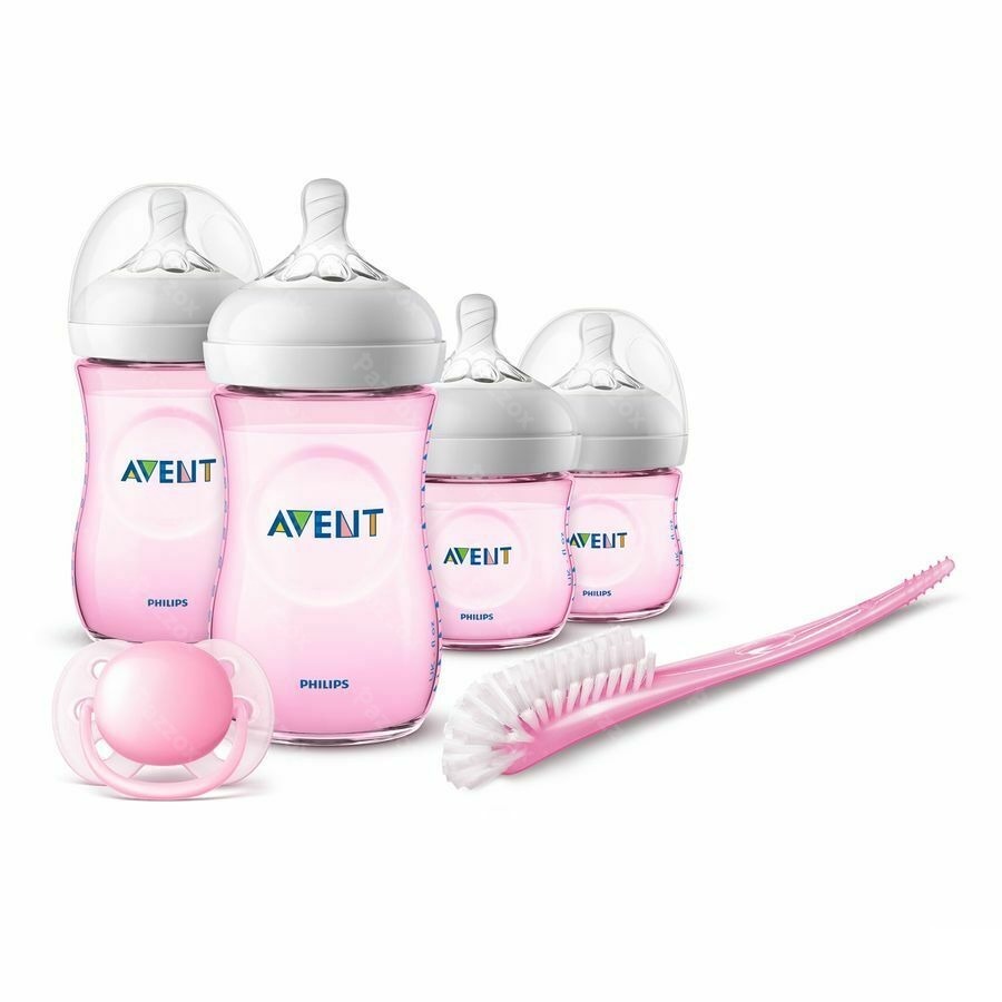 Philips Avent Natural 2.0 Starterset Roze SCD301/03