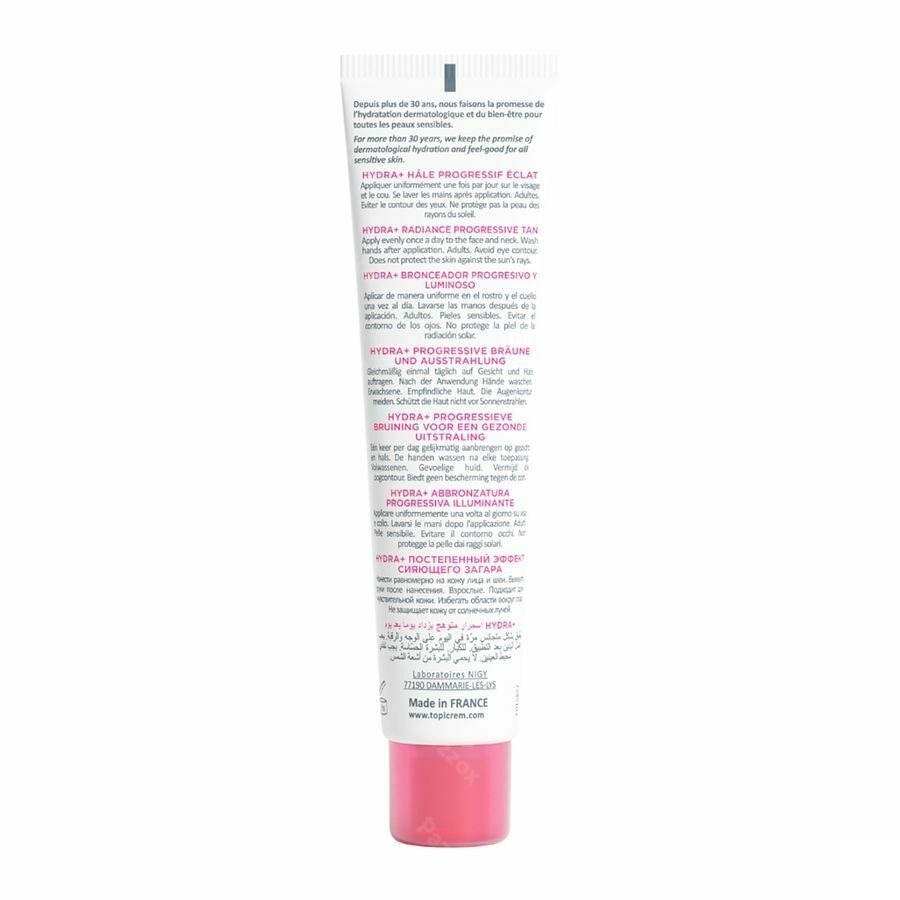 Topicrem Hydra+ Zelfbruiner Geleidelijk Bruin 40ml