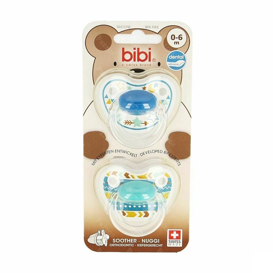 Bibi Fopspeen Dental Happiness Duo Trends 0-6m