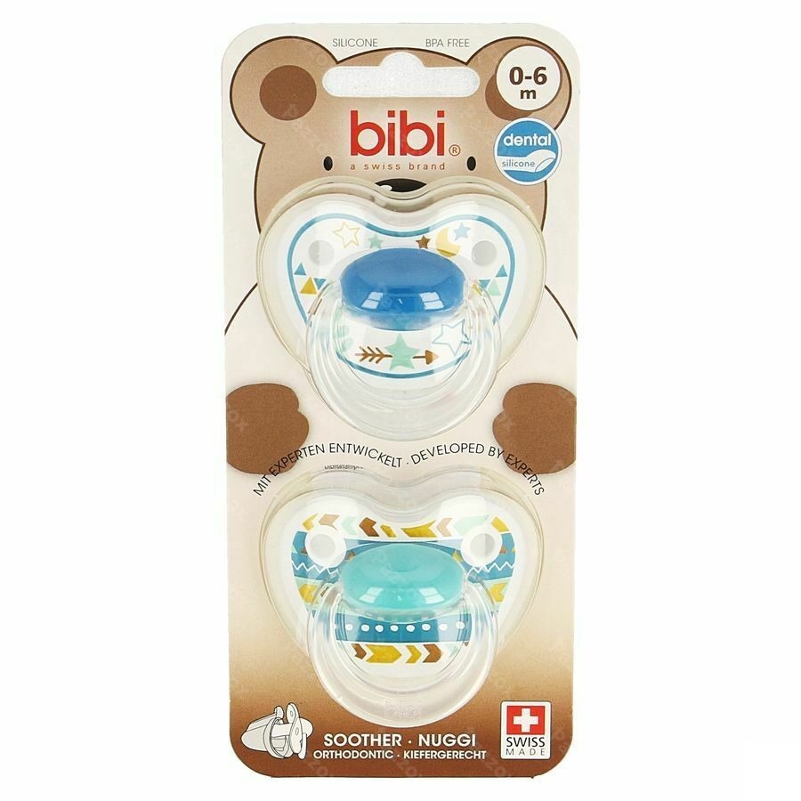 Bibi Fopspeen Dental Happiness Duo Trends 0-6m