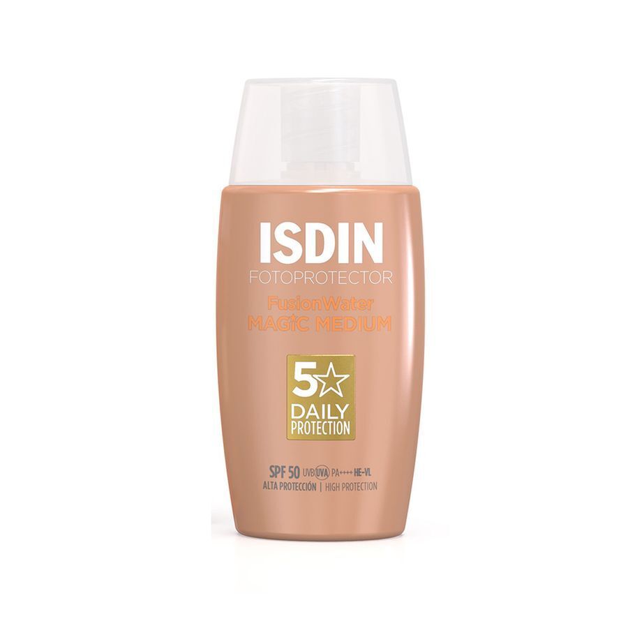 Isdin Fotoprotector Fusion Water Getint SPF50 50ml afbeelding 1