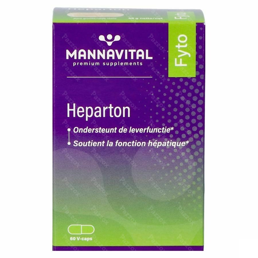 Mannavital Heparton V-caps 60