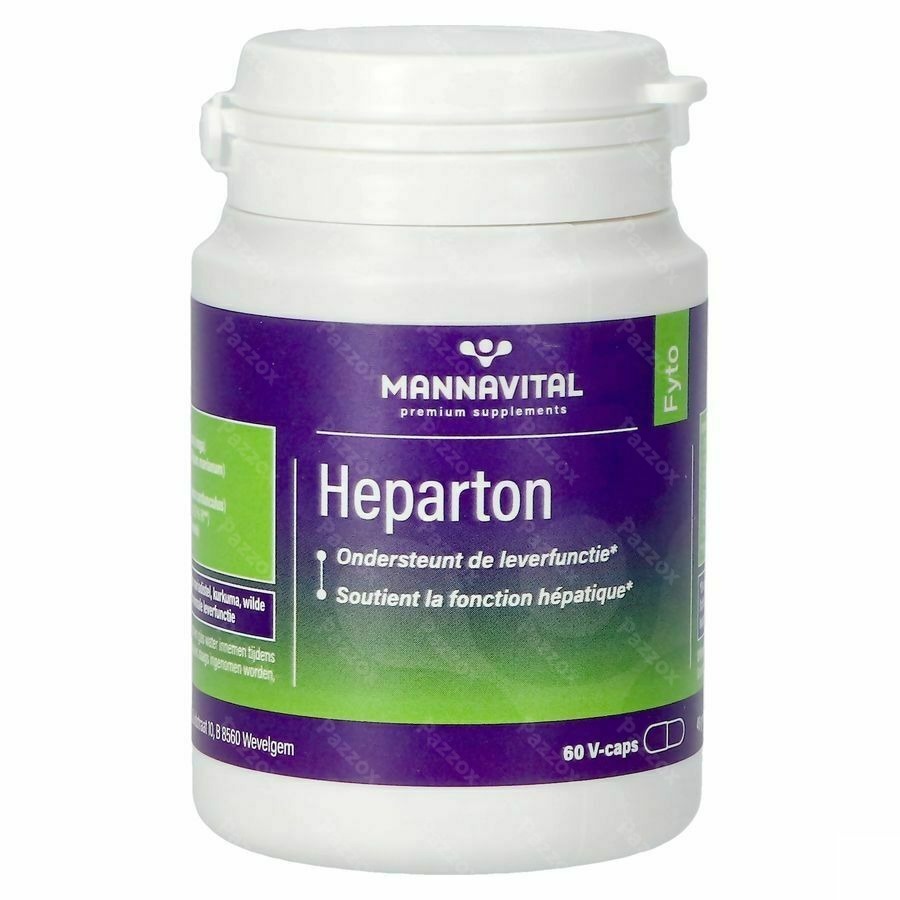 Mannavital Heparton V-caps 60