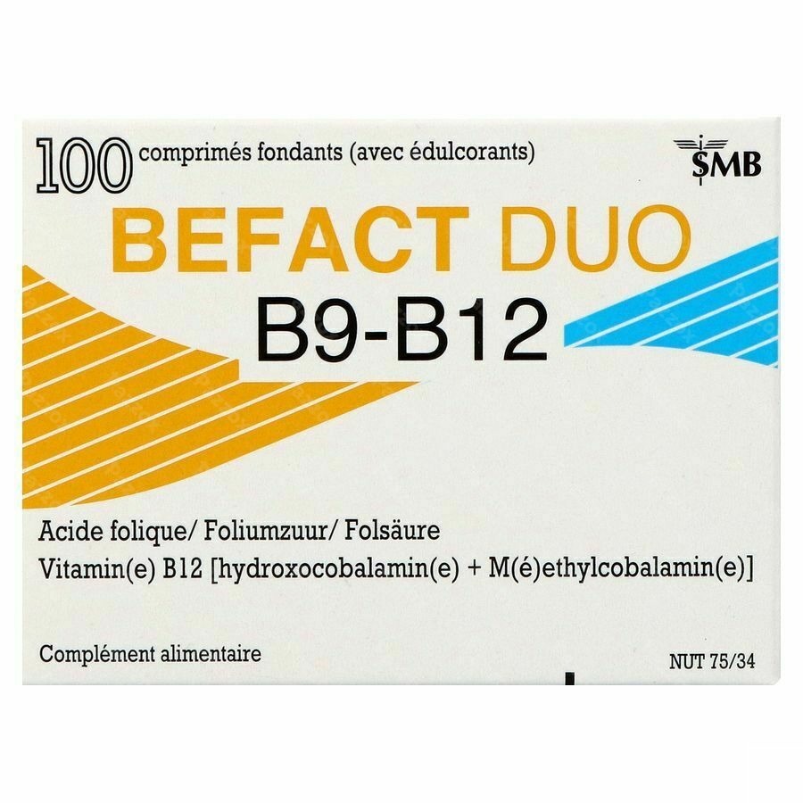 Befact Duo Kauwtabletten 100