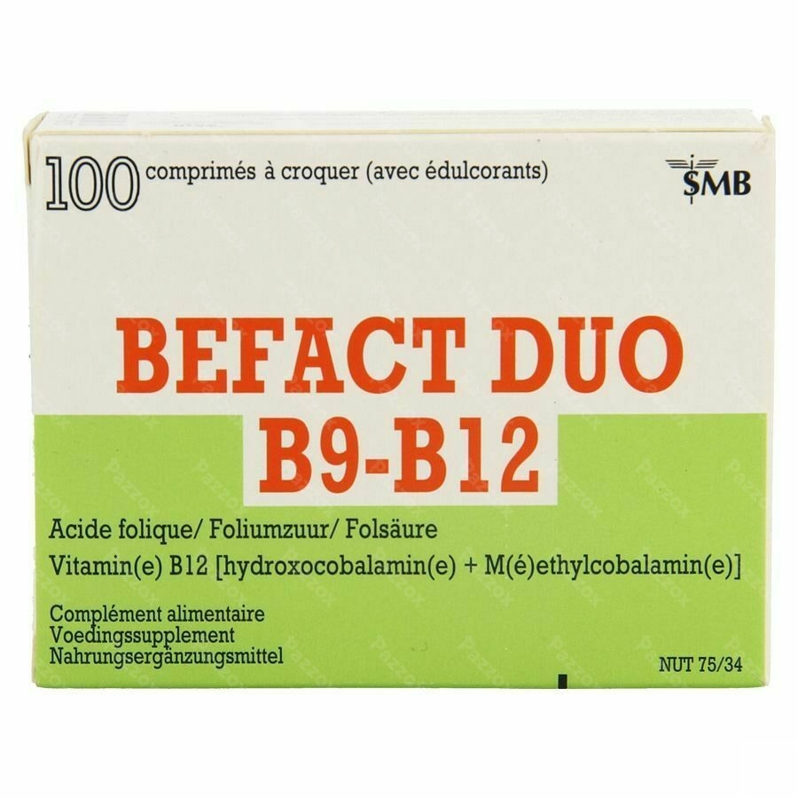 Befact Duo Kauwtabletten 100