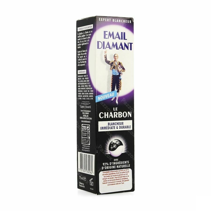 Email Diamant Tandpasta Steenkool 75ml