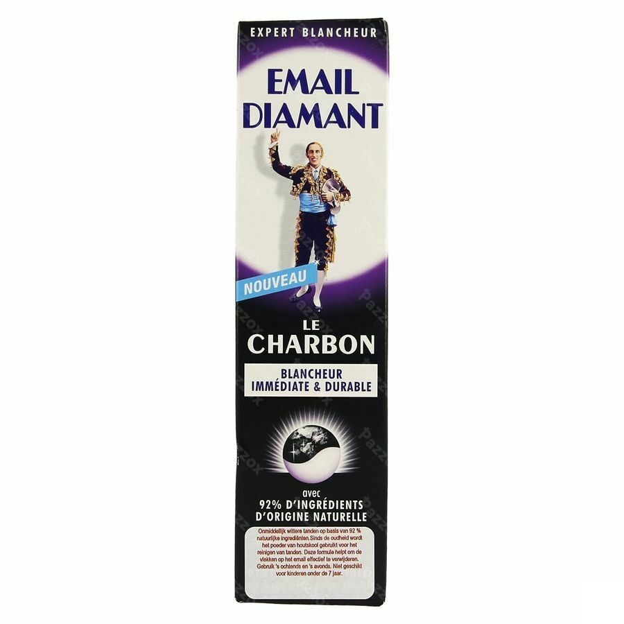Email Diamant Tandpasta Steenkool 75ml