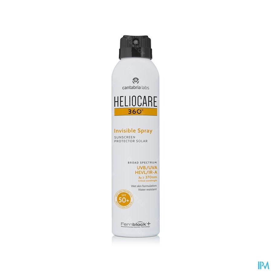 Heliocare 360° Onzichtbare Spray SPF50+ 200ml