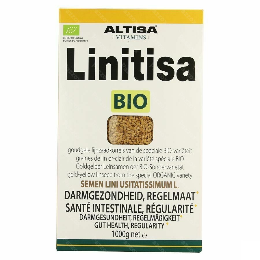 Altisa Linitisa Lijnzaad Goudgeel Bio 1kg