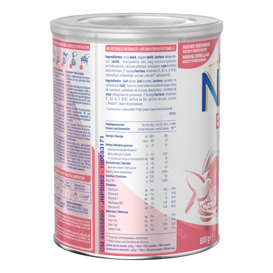 Nan Evolia 3 Groeimelk Baby 1+ Jaar 800g