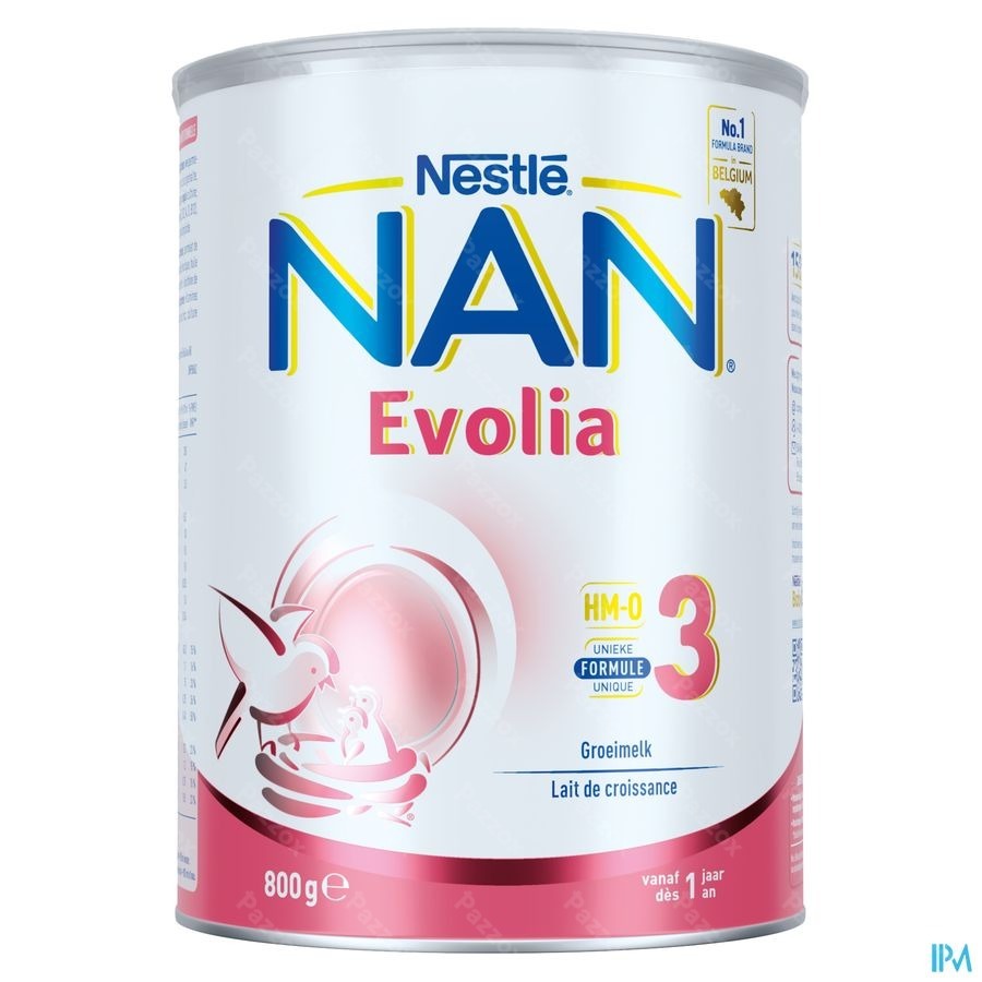Nan Evolia 3 Groeimelk Baby 1+ Jaar 800g