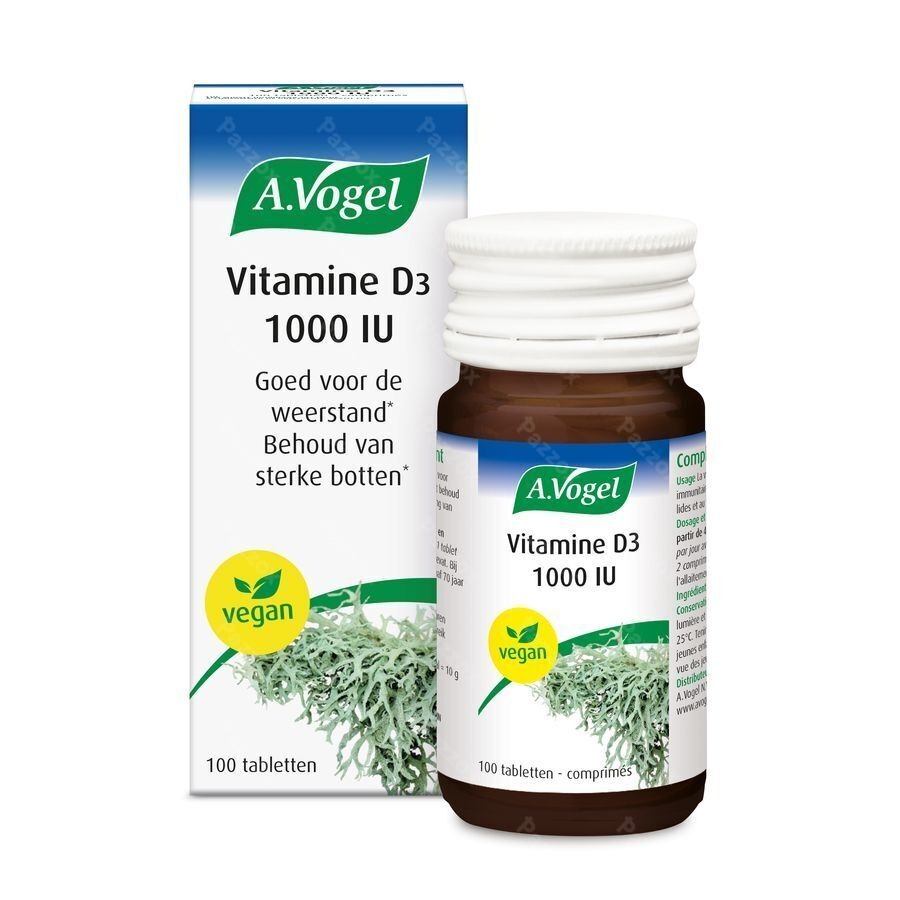 A.Vogel Vitamine D3 100 Tabletten