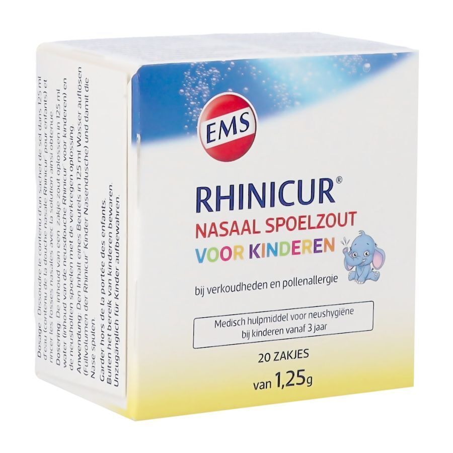Rhinicur Neusspoelzout Kinderen Sach. 20x1,25g