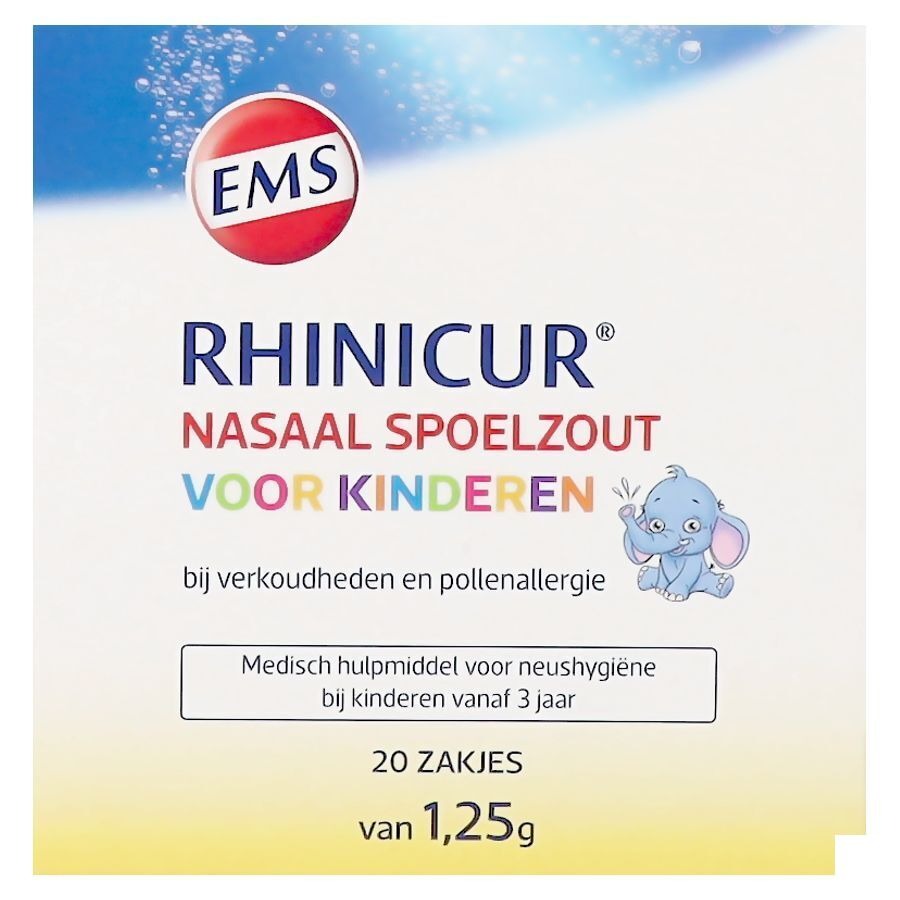 Rhinicur Neusspoelzout Kinderen Sach. 20x1,25g