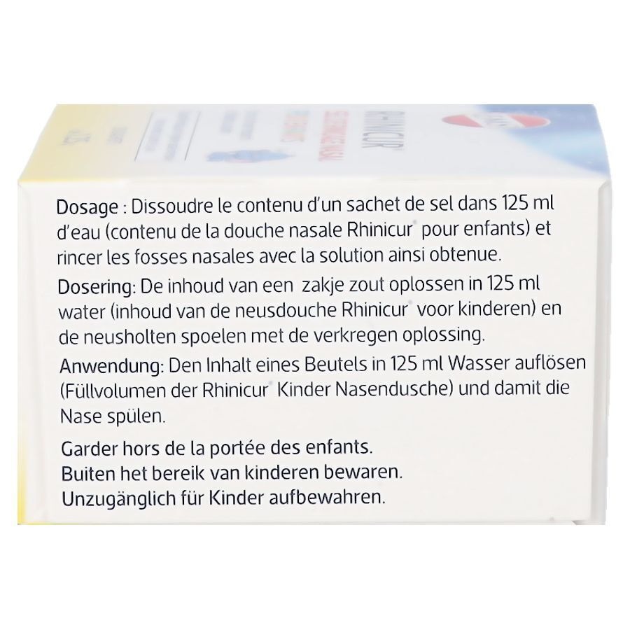 Rhinicur Neusspoelzout Kinderen Sach. 20x1,25g