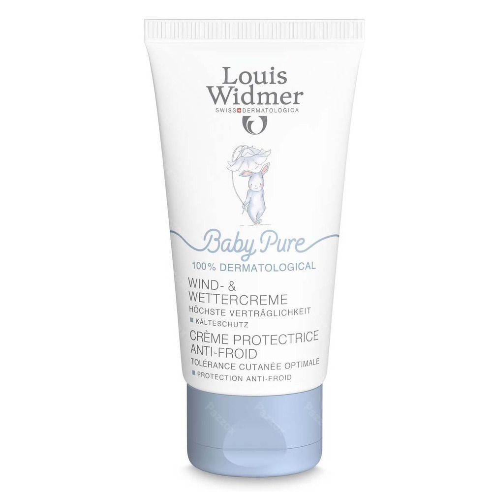 Louis Widmer BabyPure Weer en Wind Crème Zonder Parfum 50ml