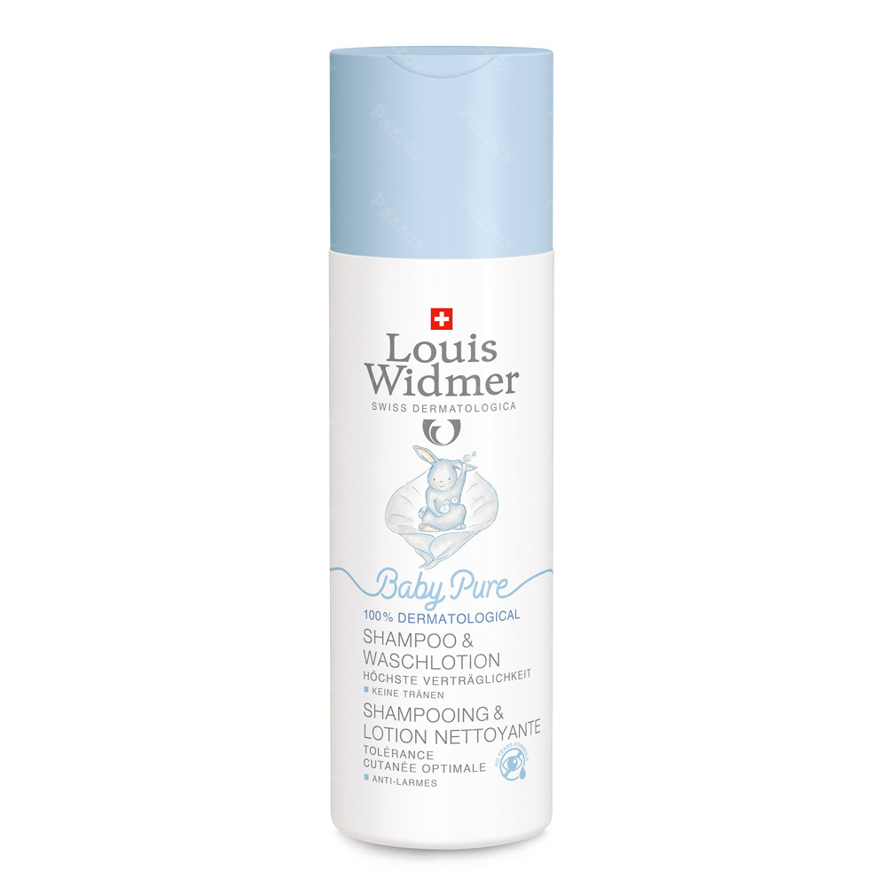 Louis Widmer Babypure Shampoo en Waslotion 200ml