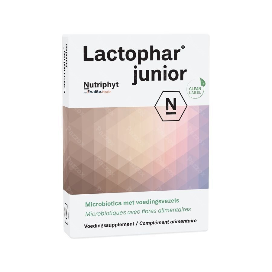 Nutriphyt Lactophar Junior 20 Capsules