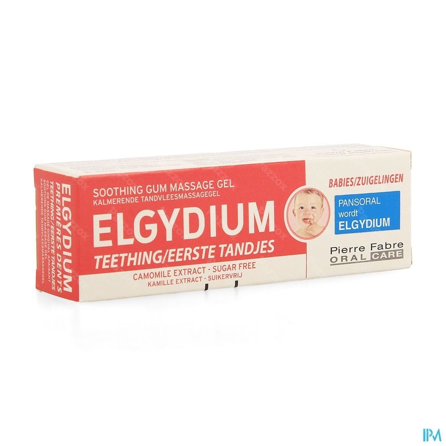 Elgydium Eerste Tandjes Gel Tube 15ml