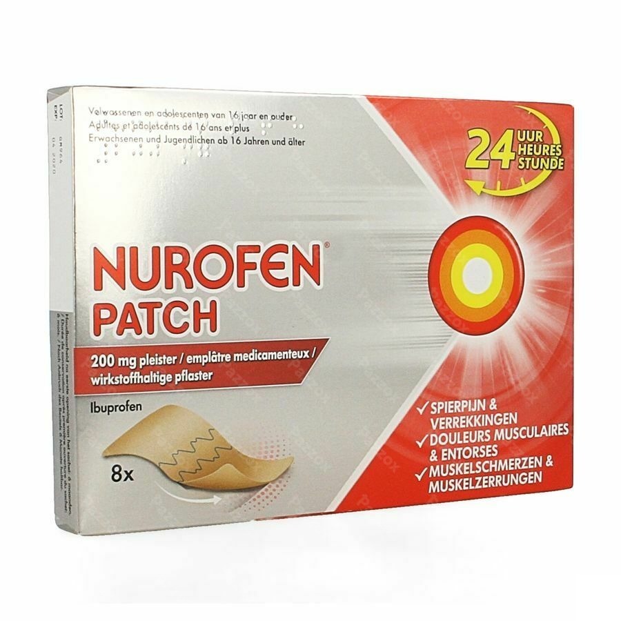 Nurofen Patch 200mg Pleister 8