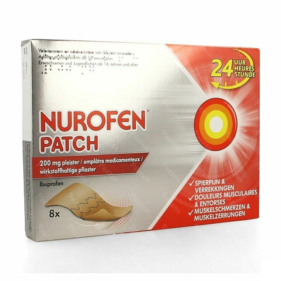 Nurofen Patch 200mg Pleister 8