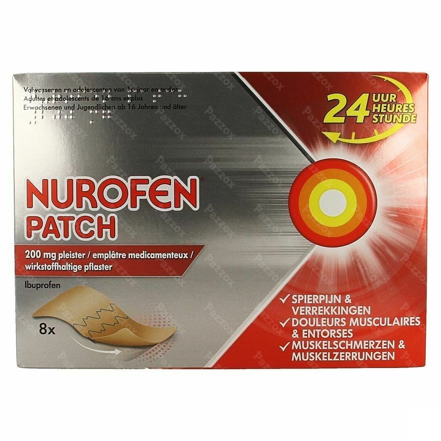 Nurofen Patch 200mg Pleister 8
