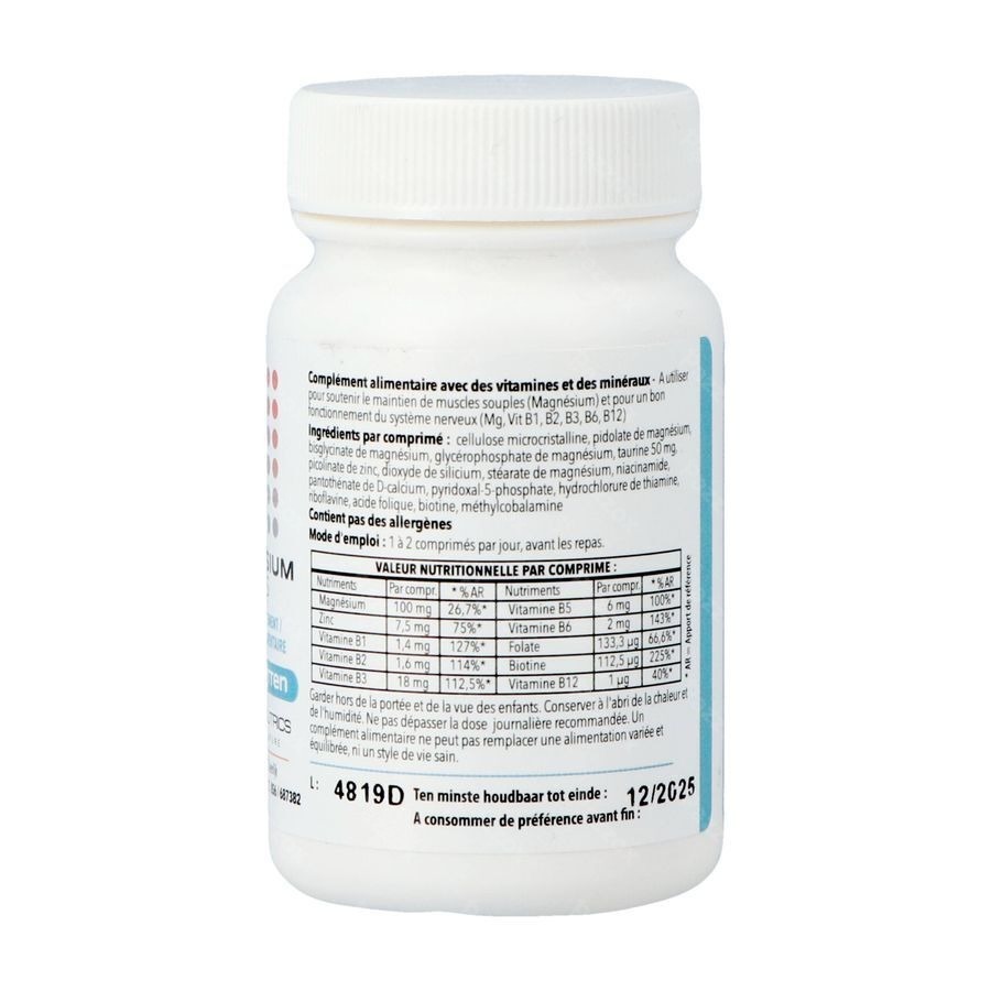 Magnesium Plus Comp 30 Pharmanutrics