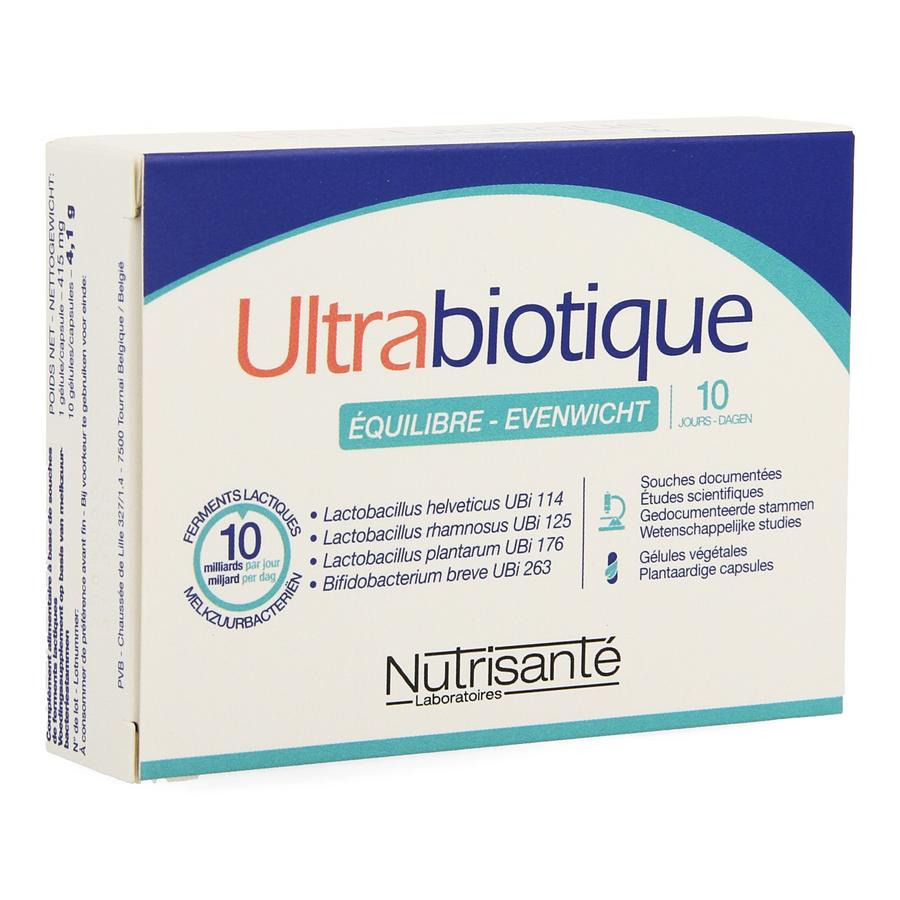 Ultrabiotique Equilibre 10j Caps 10