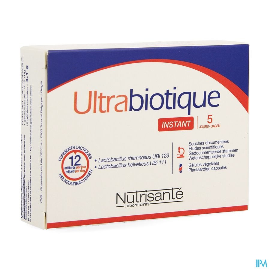 Ultrabiotique Equilibre Instant 5j Caps 15