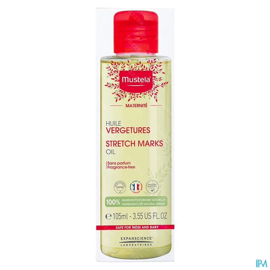 Mustela Mat A/striemen Olie 105ml