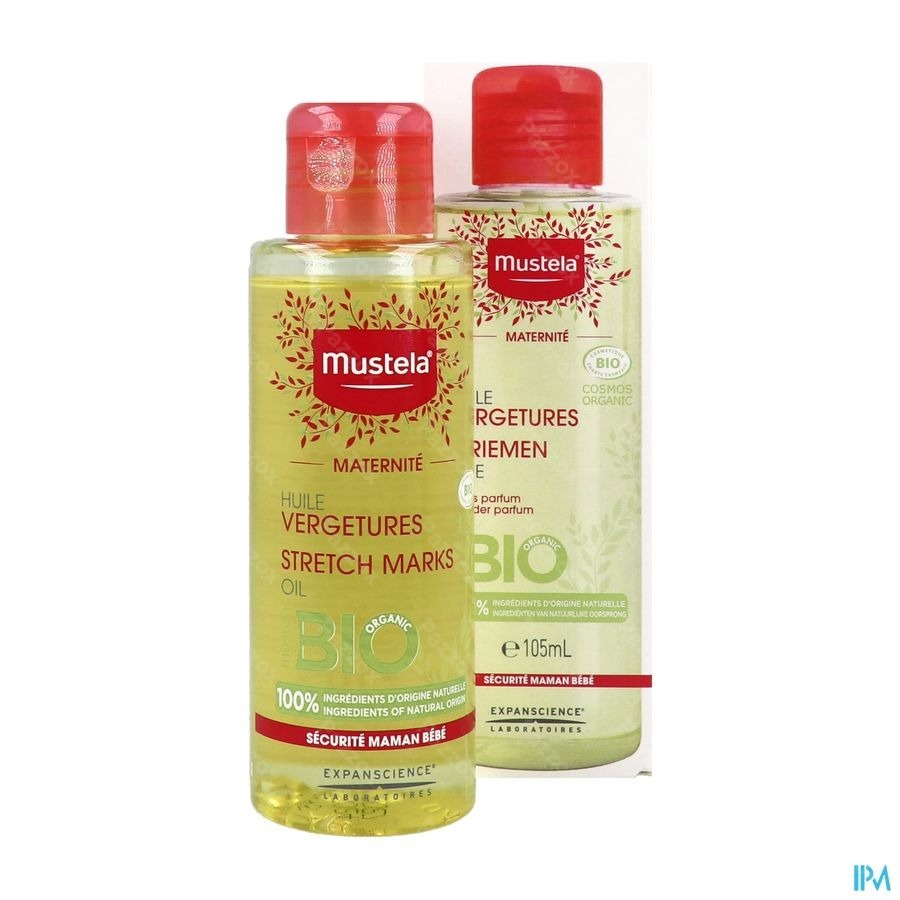 Mustela Mat A/striemen Olie 105ml