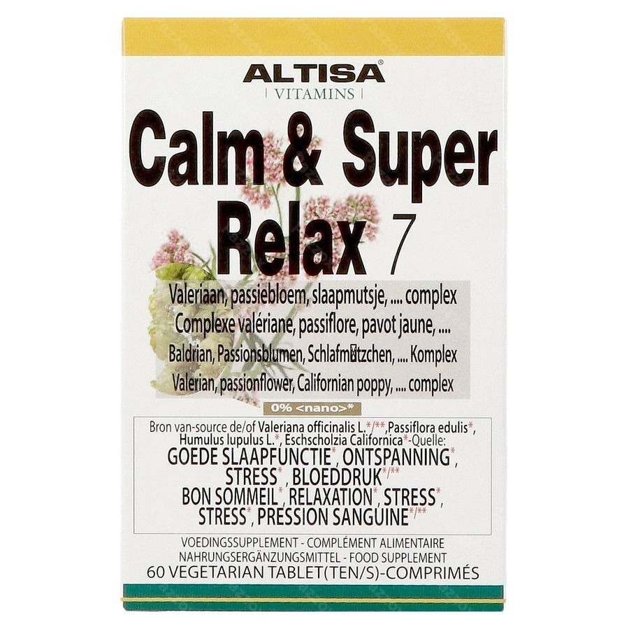 ALTISA CALM & SUPER RELAX 7 60 TABL