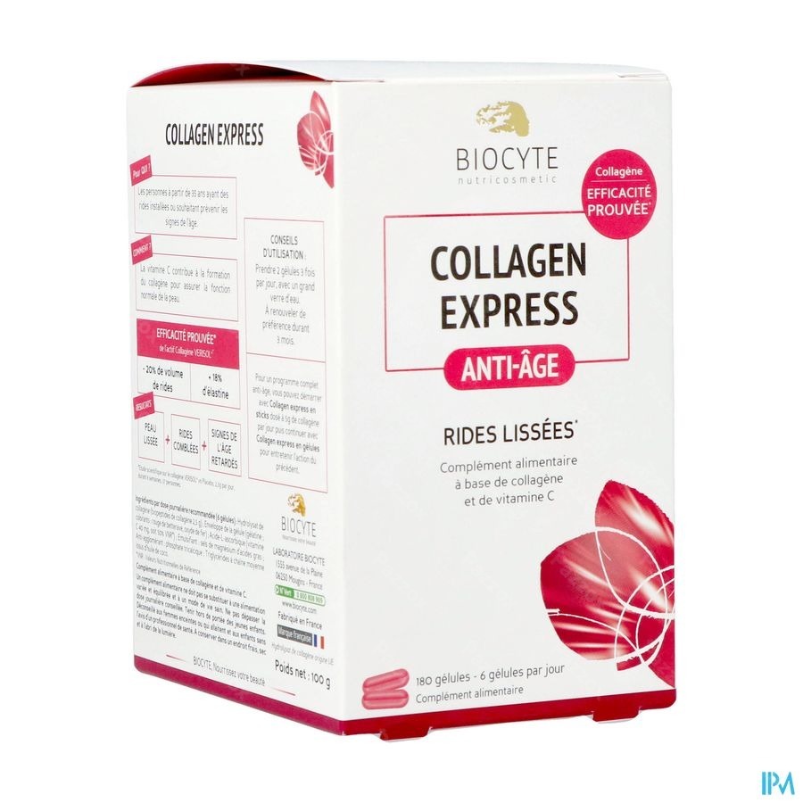 Biocyte Collagen Express 180 Capsules