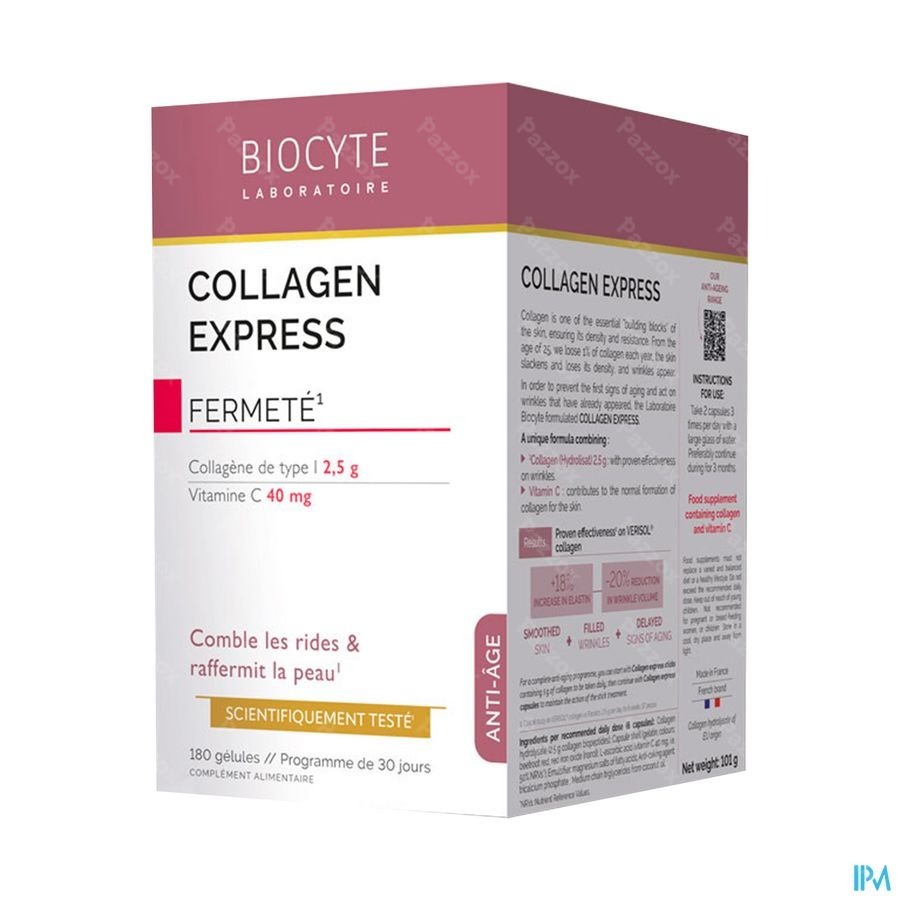 Biocyte Collagen Express 180 Capsules