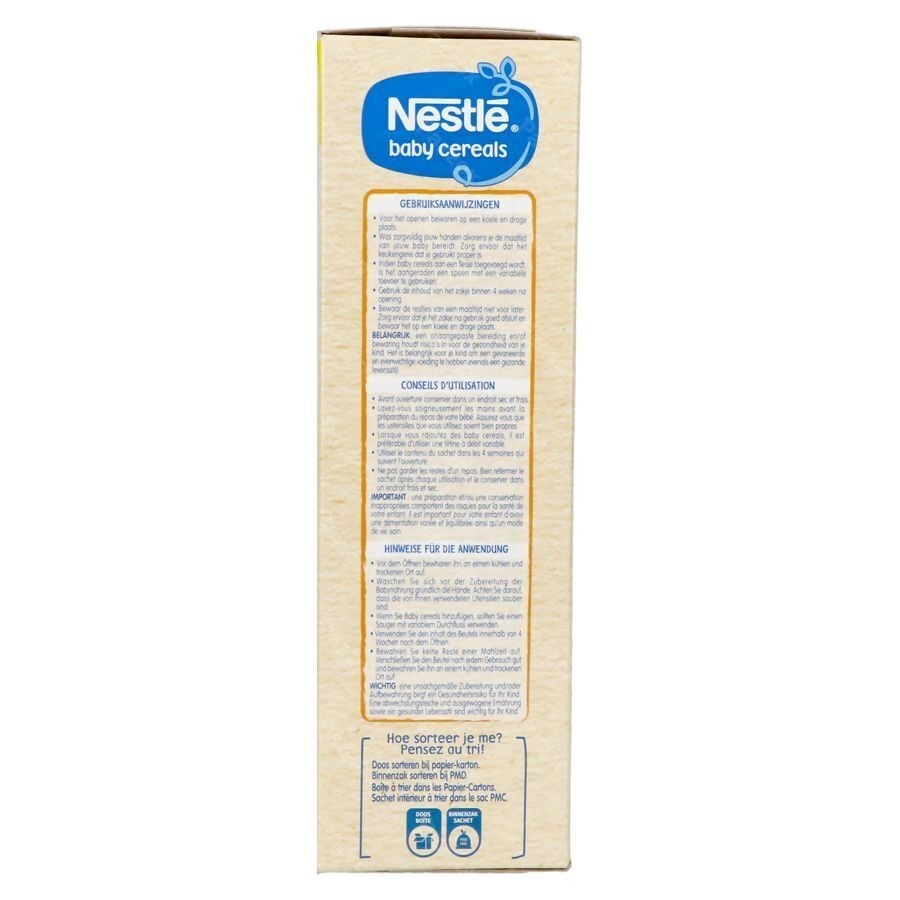 Nestle Baby Cereals Rijst Vanille Glutenvrij Granen Baby 6+ Maanden 500g