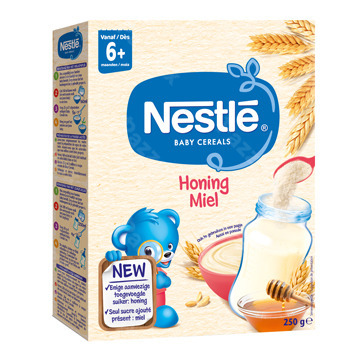 Nestle Baby Cereals Honing Granen Baby 6+ Maanden 250g