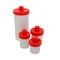 Fagronlab Unguator Pot Wit+rood Deksel 14x30ml