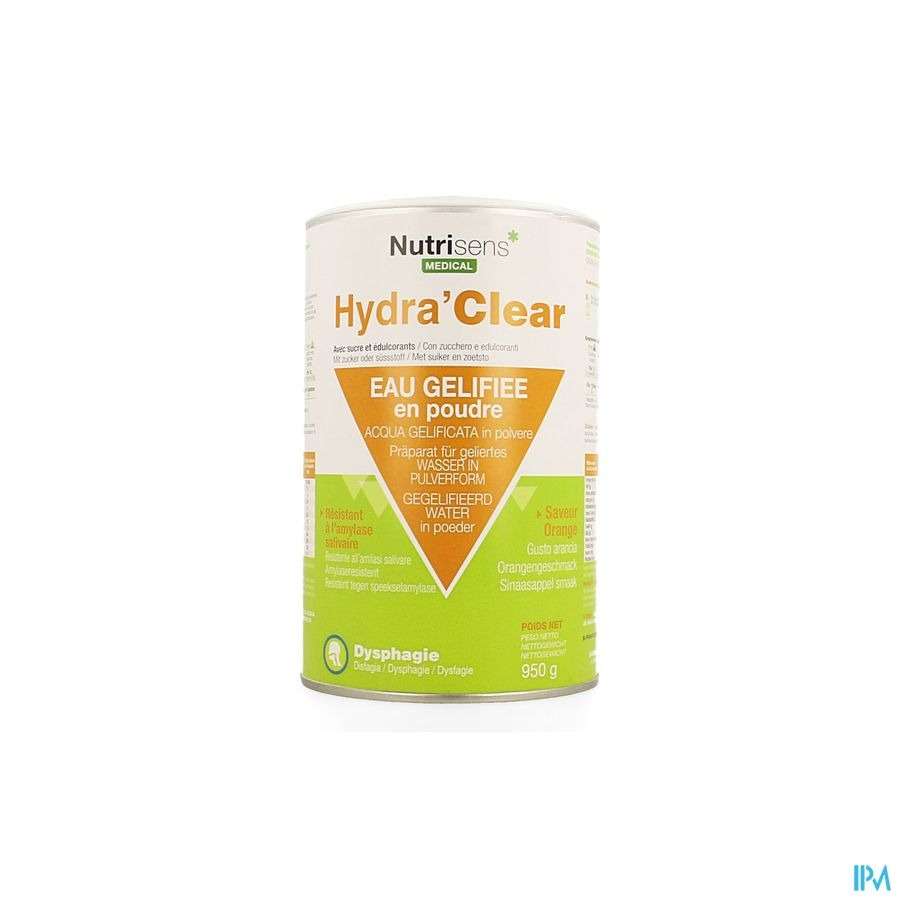 Hydra Clear Suiker Zoetstoffen Sinaasappel 950g