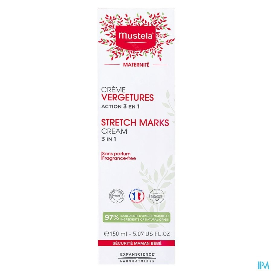 Mustela Mat A/striemen Creme Z/parfum 150ml
