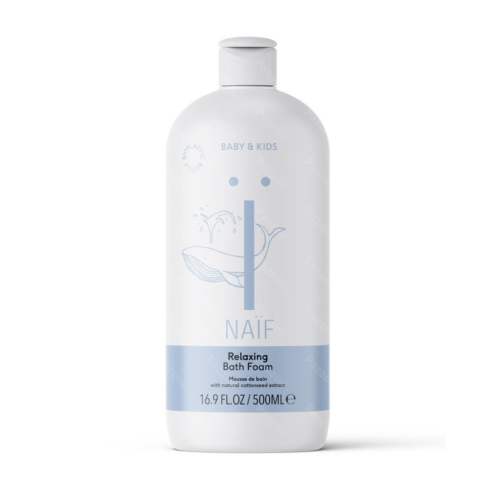 Naïf Relaxerend Badschuim Baby en Kids 500ml