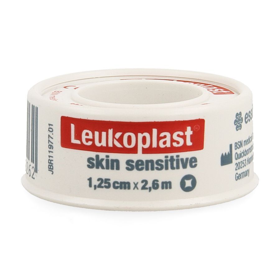Leukoplast Skin Sensitive Deksel 1,25cmx2,6m afbeelding 1
