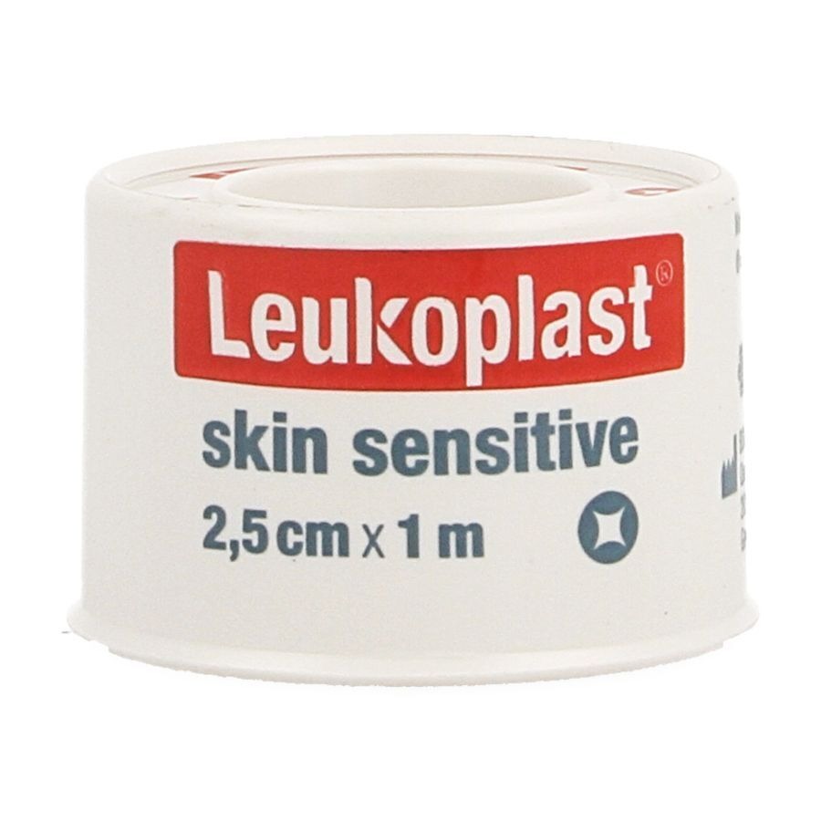 Leukoplast Skin Sensitive Spoel 2,5cmx2,6m