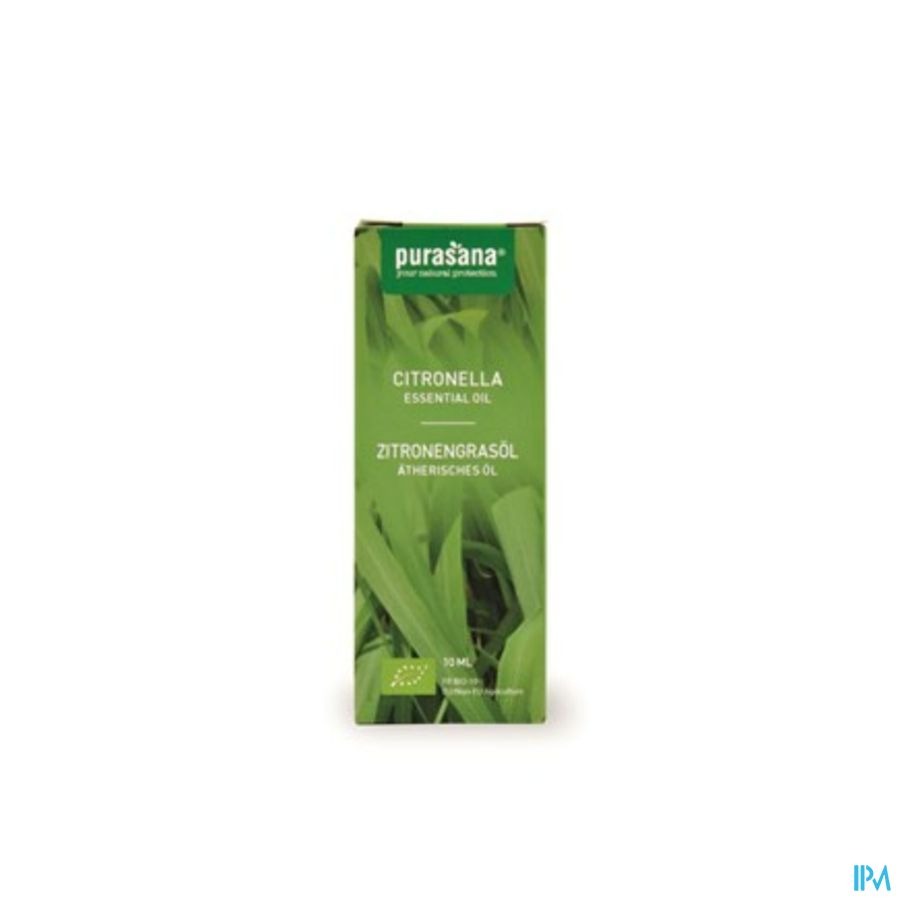 Purasana Essentielle Olie Citronella 10ml