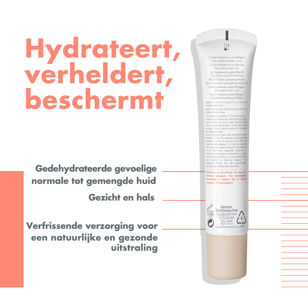 Avène Hydrance BB Rijke Crème SPF 25 40ml