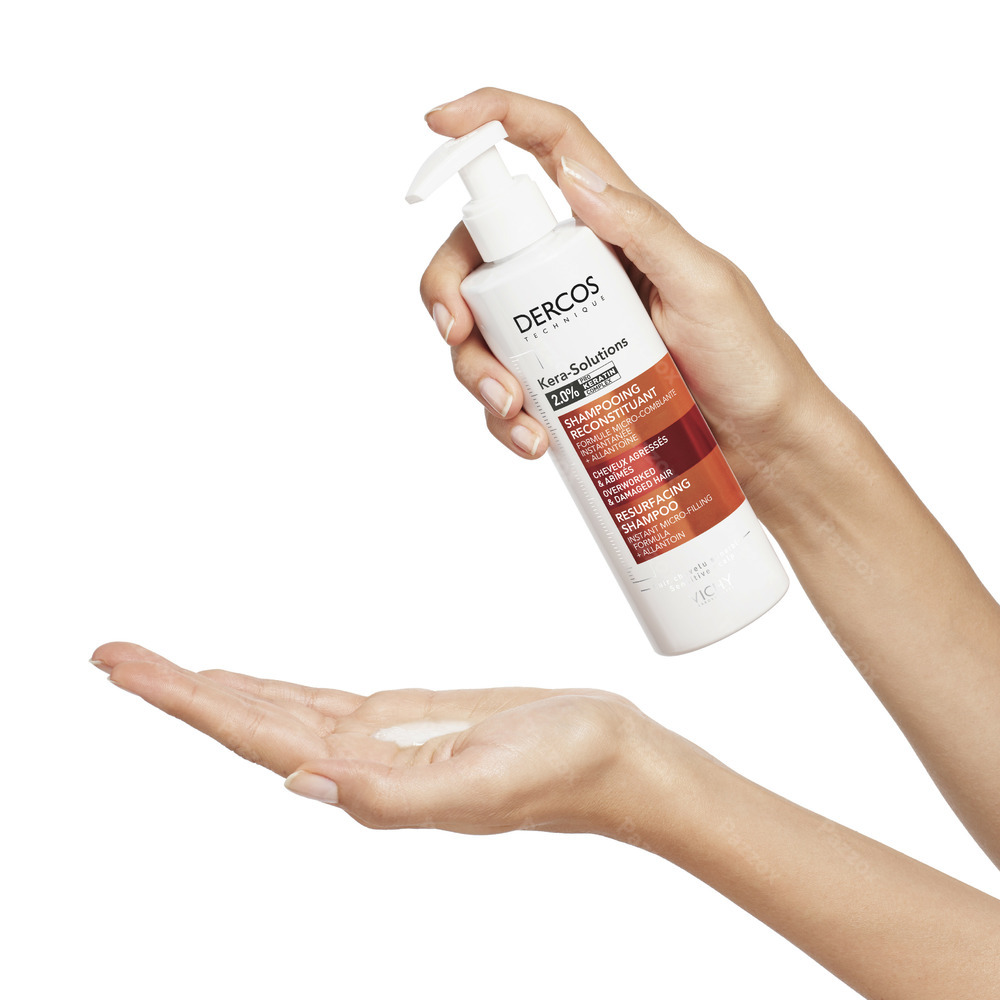 Vichy Dercos Kera-Solutions Herstellende Shampoo Beschadigd Haar 250ml